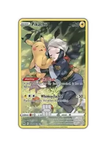 Pikachu Pokemon Edition Credit Card Skin / Decal Sticker Small Chip - Picture 1 of 3
