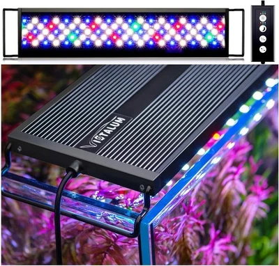 led Aquarium Light,Sunrise/Daylight/Moonlight, DIY Mode, Adjustable Timer/Color - Image 1 of 4
