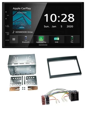 Kenwood Bluetooth MP3 DAB USB 2DIN Autoradio für Porsche Boxster 1996-2004 - Bild 1 von 4