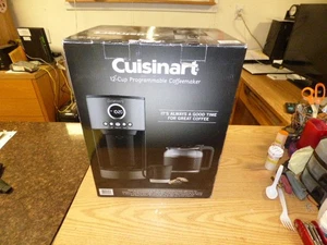 Cuisinart Stainless Steel 12-Cup Coffee Machine, Black  STAINLESS - Picture 1 of 2