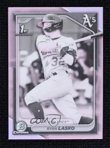 2024 Bowman Chrome Prospects Pearl Refractor Ryan Lasko #BCP-105 - Imagen 1 de 3