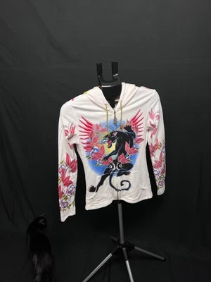 Sudadera con capucha vintage Christian Audigier pantera Los Ángeles Foto 1 de 4