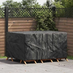 Gartenmöbelabdeckung Schwarz 180 x 150 x 85 cm 210D - Bild 1 von 11