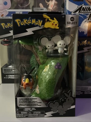 全新 Pokemon Select 系列 7 环境包 花朵农田 Tepig & Tandemaus — 第 1/2 张图片