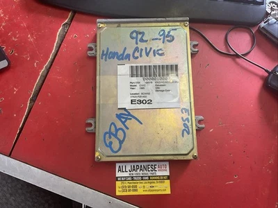 92 93 94 95 Módulo de unidad de control del motor Honda Civic ECU ECM 37820-P28-A52 Foto 1 de 4
