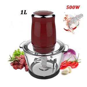 Molinillo de carne eléctrico 500W licuadora de verduras y frutas procesador de alimentos 220V - Imagen 1 de 11