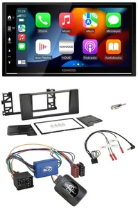 Kenwood DAB USB Bluetooth 2DIN Lenkrad Autoradio für BMW 5er E39 96-04 Aktivsyst - Bild 1 von 11
