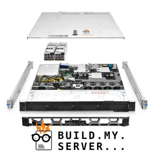 Dell PowerEdge R440 Server 2x Gold 6134 3.20Ghz 16-Core 128GB RAM 4x New 2TB SSD - Picture 1 of 5