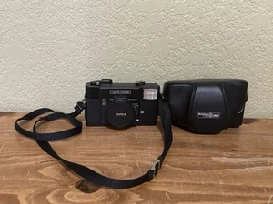 Vintage Konica C35 AF Hexanon 38mm f/2.8 Point & Shoot From JAPAN W/Case & Strap - Picture 1 of 13