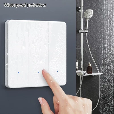 Wireless Remote Control Switch RF433mhz 123 Gang for Indoor and Outdoor - Image 1 of 4