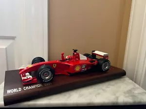 Limited Edition Hot Wheels, 1:18 Ferrari F2001 World Champion Michael Schumacher - Picture 1 of 16