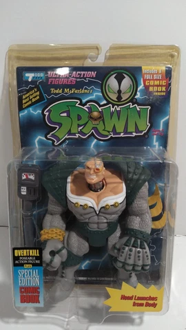 mcfarlane toys spawn series 1 Overkill Green Cover