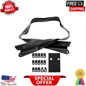 For Mazda Miata 1990-2005 Convertible Soft Top Replacement Rain Rail & Hardware - Picture 1 of 12
