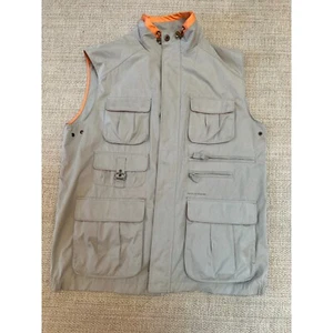 Paul & Shark Vintage Gilet Yachting Weste Herren 2X Beige Taschen Utility Gorpcore - Bild 1 von 9