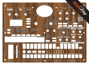 Korg Electribe MX pelle | legno #2 | decalcomania protettiva | pelli StyleFlip - Foto 1 di 1