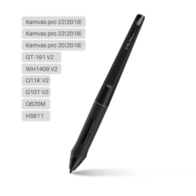 HUION PW500 Battery free Pen Digital Stylus for Q11K V2/Kamvas pro 22/Q620M - Image 1 of 4