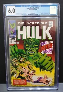 Incredible Hulk # 102 Edad de Plata 1ª Serie Nueva Asgard CGC 6.0 Origen Contado - Imagen 1 de 3