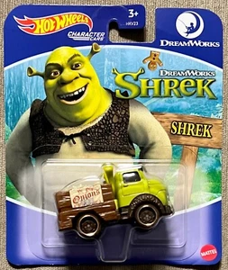Hot Wheels 2023 Character Cars DreamWorks SHREK #HNP19 1:64 Scale Die-cast - Picture 1 of 2