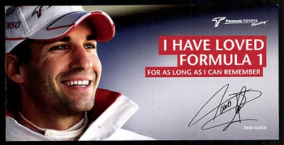 Timo Glock  Autogrammkarte Tourenwagen+ G 12020 D - Bild 1 von 2