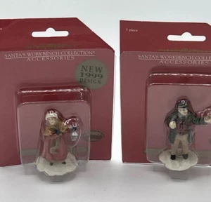 Weihnachtsmann Werkbank Sammlung Menschen Dorf Figuren Lot 2 - Bild 1 von 6