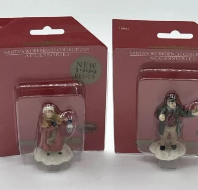 SANTA'S WORKBENCH Collection People Village Figurines Lot Of 2 - Image 1 of 4