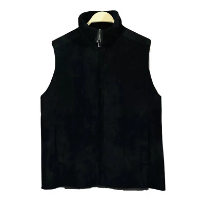 Suéter Chaleco Chaqueta Cuello Alto Mujer Talla L Cuero Vegano Retro Vintage Lauren Foto 1 de 4