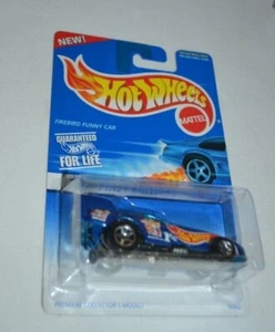 HOT WHEELS 1997 FIRST EDITIONS 1 OF 12 - FIREBIRD FUNNY CAR METALLIC BLUE - Picture 1 of 6