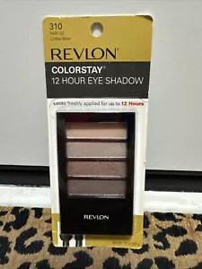 REVLON Colorstay 12 Hour Eyeshadow Quad COFFEE BEAN #310 SEALED - Picture 1 of 10