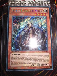 YU-GI-OH! STR SECRET FRERES CHEVALIER NOBLE PRIO-FR081 NEUF MINT EDITION 1 FR - Picture 1 of 1