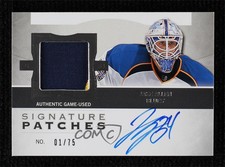 2012 Upper Deck The Cup Signature /75 Jake Allen #SP-JA RPA Rookie Patch Auto RC