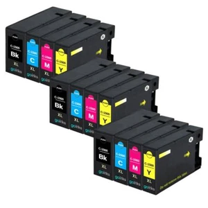 12 Cartouches d'encre d'imprimante (Set) pour Canon MAXIFY MB2150 MB2350 MB2755 - Photo 1/6