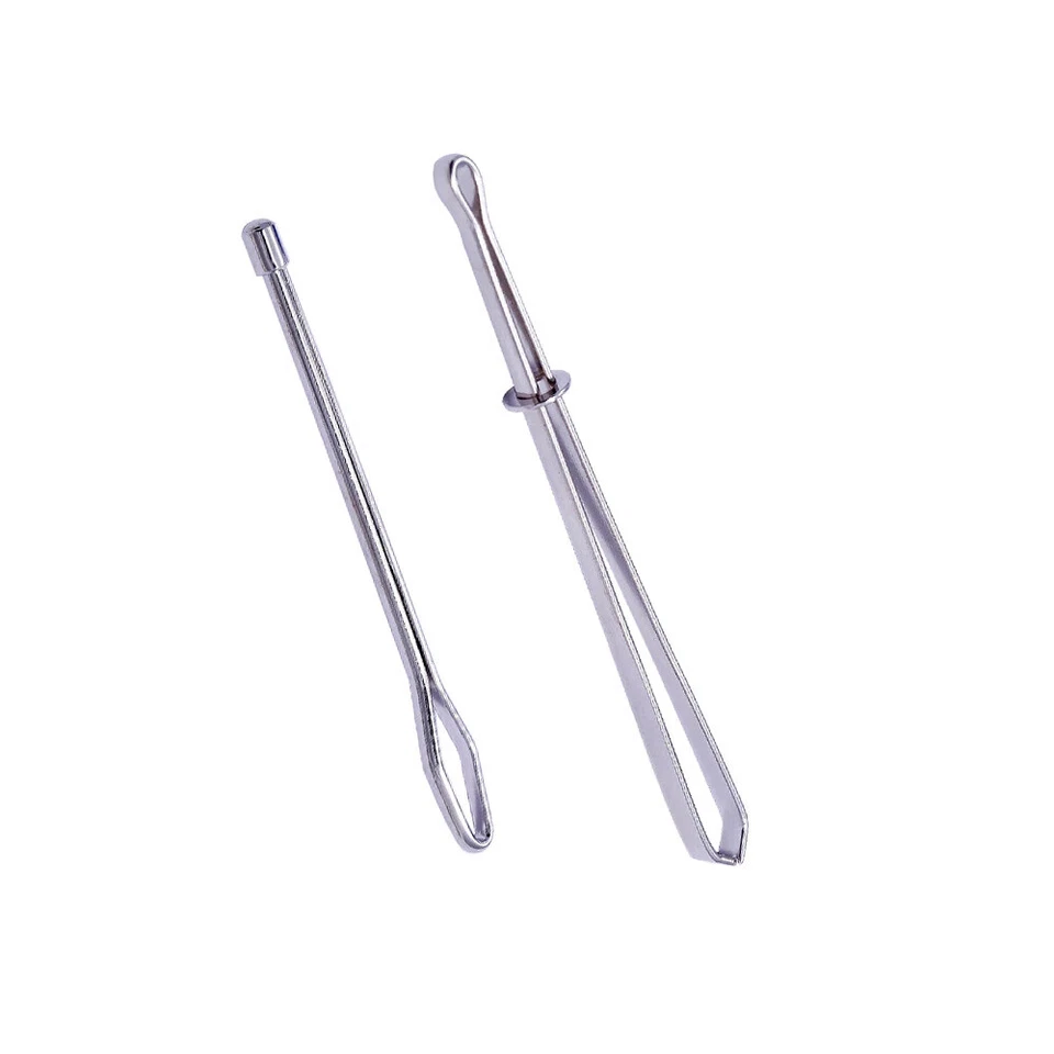 2 x Bodkin Set Threading Pinch Clamp Large Eye Elastic Ribbon Puller Threader  - Image 1 of 4