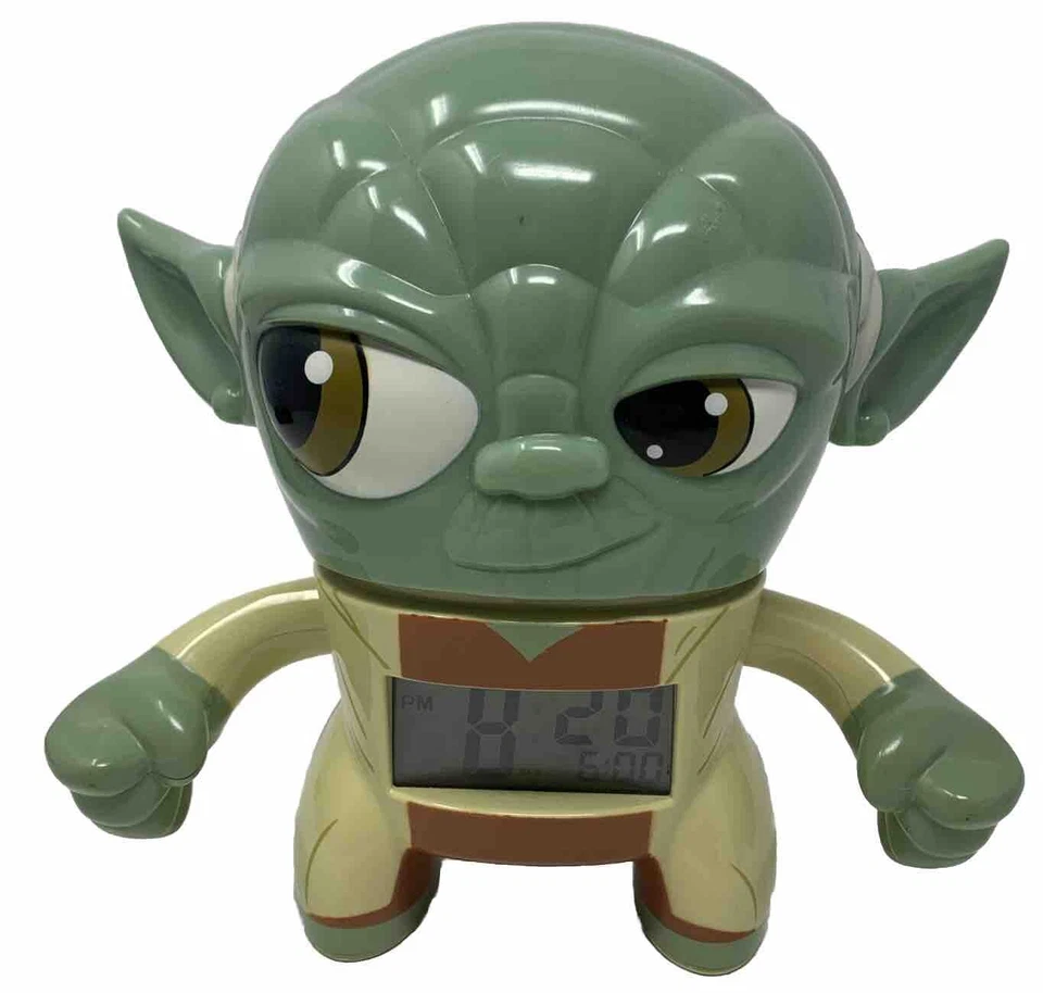 Star Wars -Reloj despertador -Yoda - Pantalla iluminada *PROBADO / FUNCIONA* Foto 1 de 4