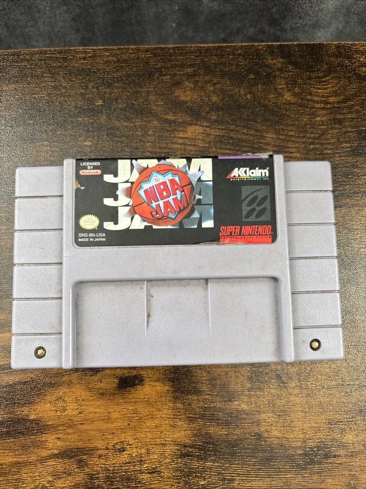 NBA Jam (Super Nintendo Entertainment System, 1995) SNES - Image 1 of 1