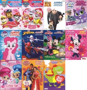 Lot of 11 Coloring Books - Disney Mickey Spiderman for Children Boy Girl Kids - Picture 1 of 10