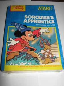 Disney's Sorcerer's Apprentice(Atari 2600,1983) New Sealed Mickey Rare - Picture 1 of 6