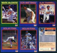 Eric Davis #'s 3 & 38 1990 Starline/LJS pair