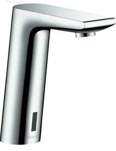 Grifo electrónico Hansgrohe Metris S con control de temperatura preestablecido (cromo) - Imagen 1 de 5