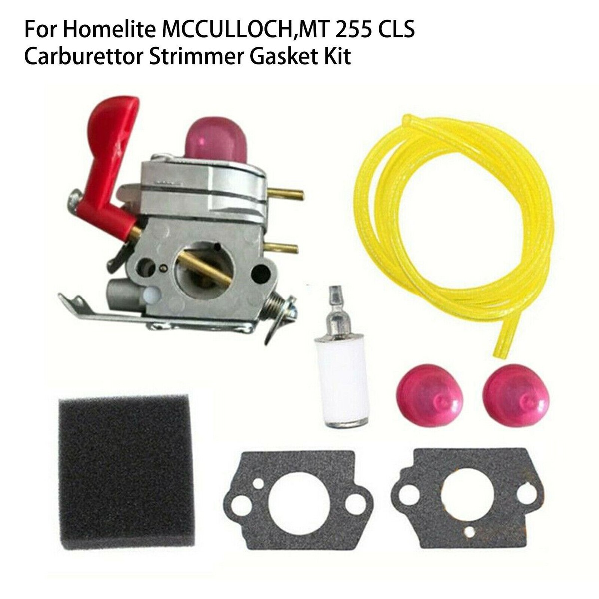 Kit Riparazione Carburatore RB-39 ZAMA Motosega HOMELITE 250 Hbc40 68983882 - Foto 6