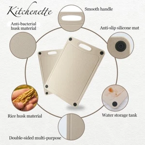 Kitchen Rice Fiber Husk Cutting Chopping Board - Picture 1 of 4