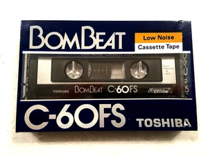 TOSHIBA 60FS Vintage Audio Cassette Cinta en Blanco Sellada Hecho en Japón Tipo I v1 - Imagen 1 de 2
