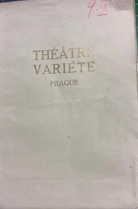 PRAG-THEATER-VARIETE-PROGRAMM,August-September 1930 - Bild 1 von 5