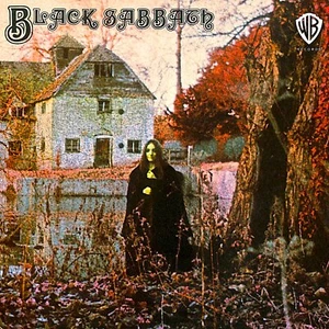 BLACK SABBATH First Album BANNER HUGE 4X4 Ft Fabric PosterTapestry Flag art cd - Picture 1 of 3