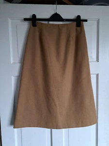 Gonna PRINGLE SCOZIA marrone 100% lana linea A taglia 8 10 - Foto 1 di 6
