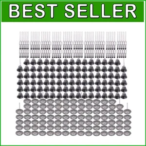 Versatile Stainless Steel Wire Brush Kit - 300-Piece for Rust and Paint Removal - Picture 1 of 8