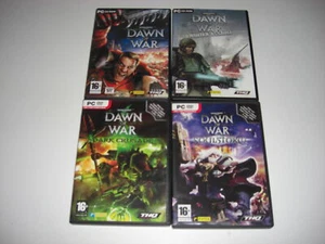 Warhammer DAWN OF WAR 1 komplette Sammlung PC Basisspiel + 3 Erweiterungen - Bild 1 von 1