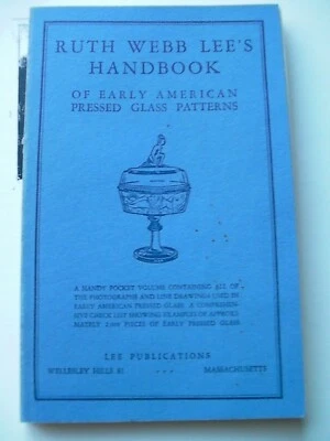 Handbook Early American Pressed Glass Patterns Showing 2000 Photos/Drawings - Image 1 of 2