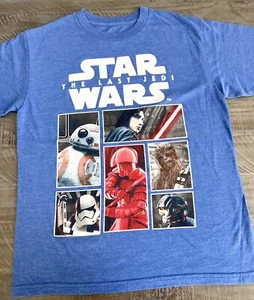 Star Wars The Last Jedi Youth L Large Shirt Top - Picture 1 of 3