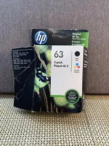 Cartucce di inchiostro HP 63 nero e 63 colori scadute agosto 2023 - Foto 1 di 11