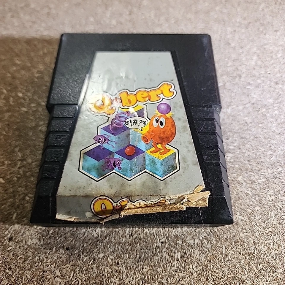 Q*bert (Atari 2600, Parker Brothers, 1983) - Image 1 of 1